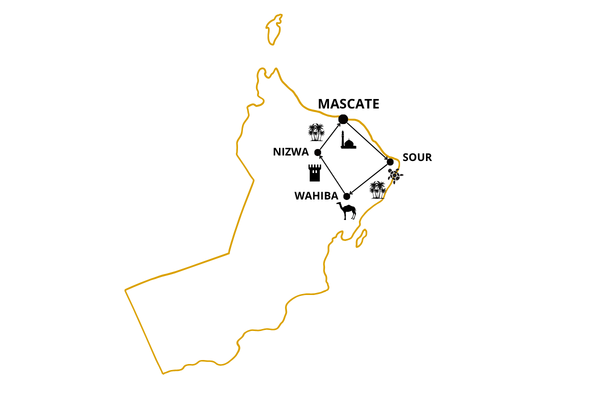 Circuit Parfums d'Oman en Luxe & Privatif